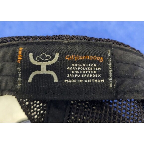 Hooey Men's Adjustable Snapback Hat Black /Blue - Picture 7 of 7